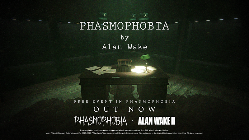 《Phasmophobia》与《Alan Wake 2》联动活动上线 《Phasmophobia》与《Alan Wake 2》联动活动上线