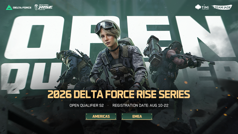 《三角洲行动》2026 Rise Series 公开预选赛第二赛季开放报名