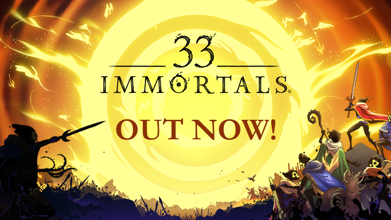《33 Immortals》正式登陆 Steam